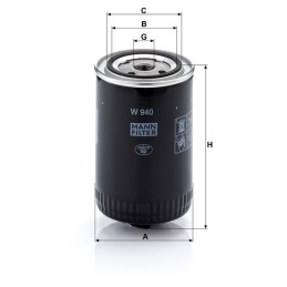 Filtru de ulei M+H