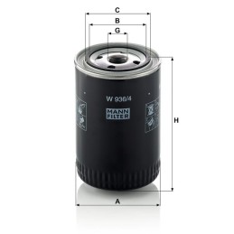 Filtru de ulei M+H