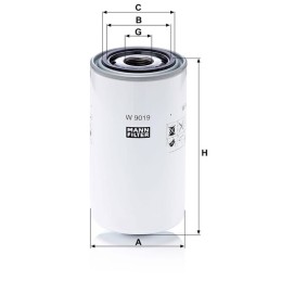 Filtru de ulei Mann