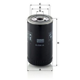 Filtru de ulei M+H
