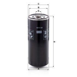Filtru de ulei M+H