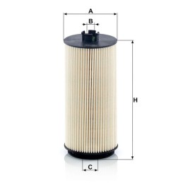 Element filtru combustibil, fără metal