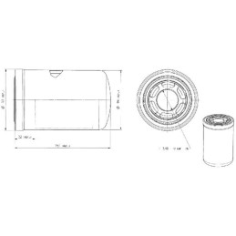 Filtru hidraulic Donaldson