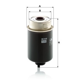 Filtru de combustibil de rezervă