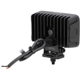 Lampă de lucru LED, 100W, 8950lm, dreptunghiulară, 12/24V, alb, 150x112x52.7mm mufă Deutsch, flux, 20 LED-uri