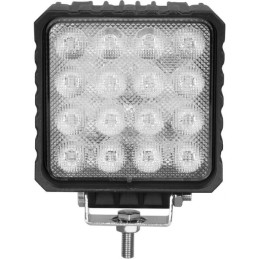 Lampă de lucru LED 48W 3840lm pătrată 10/30V 112x54,5x136mm tip flood 16 LED-uri Kramp