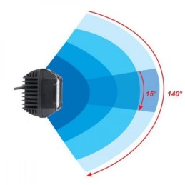 Lampă de lucru LED 22.5W 2850lm pătrată 10/30V 89x97mm Kramp