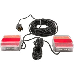Set iluminare LED magnetic, cablu 12m