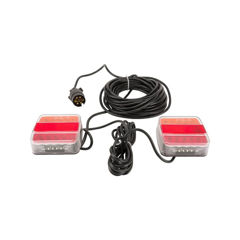 Set iluminare LED magnetic, cablu 12m