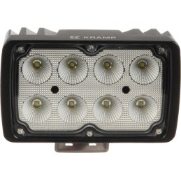 Lampă de lucru LED 40W 4000lm dreptunghiulară albă 152x75x108mm mufă Deutsch Wide flood, 8 LED's, Kramp