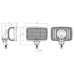 Lampă de lucru LED, 90W, 6000lm