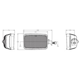Lampă de lucru LED, 90W, 6000lm