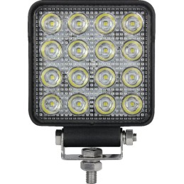 Lampă de lucru LED 25W 3040lm pătrată 10/30V 108x48x108mm tip spot 16 LED-uri Kramp