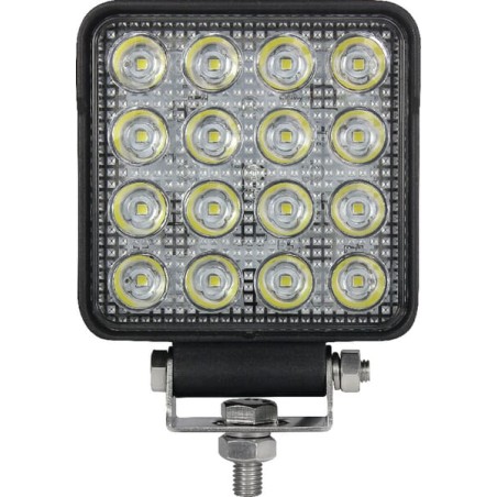 Lampă de lucru LED 25W 3040lm pătrată 10/30V 108x48x108mm tip spot 16 LED-uri Kramp
