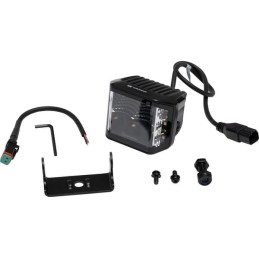 Lampă de lucru LED, 70W, 5060 lm, pătrat, 12/24V, alb, 53.7x75.5x32.3mm Deutsch plug, Flood, 10LED's