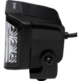 Lampă de lucru LED, 70W, 5060 lm, pătrat, 12/24V, alb, 53.7x75.5x32.3mm Deutsch plug, Flood, 10LED's