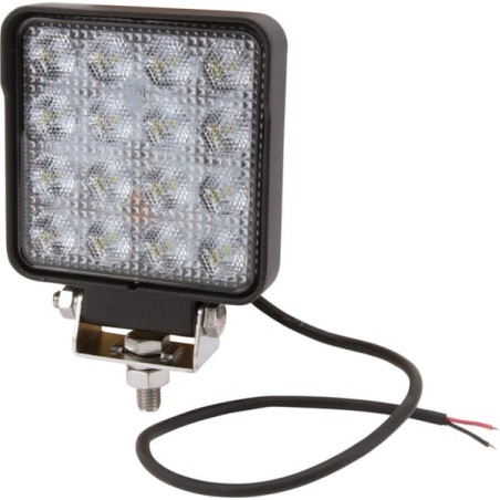 Lampă de lucru LED 25W 3040lm pătrată 10/30V 108x48x108mm tip flood 16 LED-uri Kramp