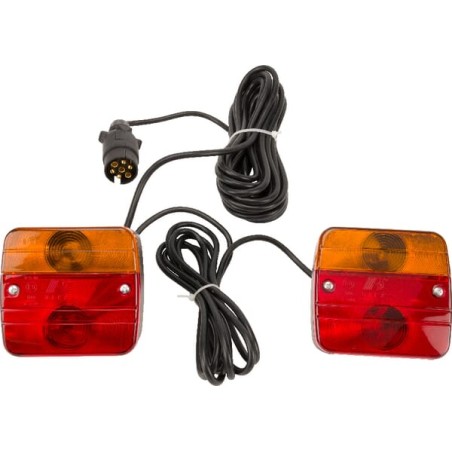 Set lumini montabil cu cablu de 7.5m