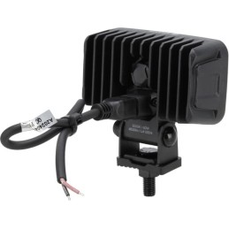 Lampă de lucru LED, 60W, 4630lm, dreptunghiulară, 12/24V, albă, 115x65x47mm mufă Deutsch, flux, 12 LED-uri