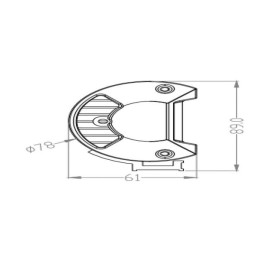 Bară lumini de lucru LED 81W 7290lm dreptunghiulară 12/24V albă 301,8x89mm cablu combo 54 LED-uri Kramp