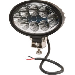 Lampă de lucru LED 24W 2240lm ovală 10/30V 141,5x64,5x90mm tip flood 8 LED-uri Kramp