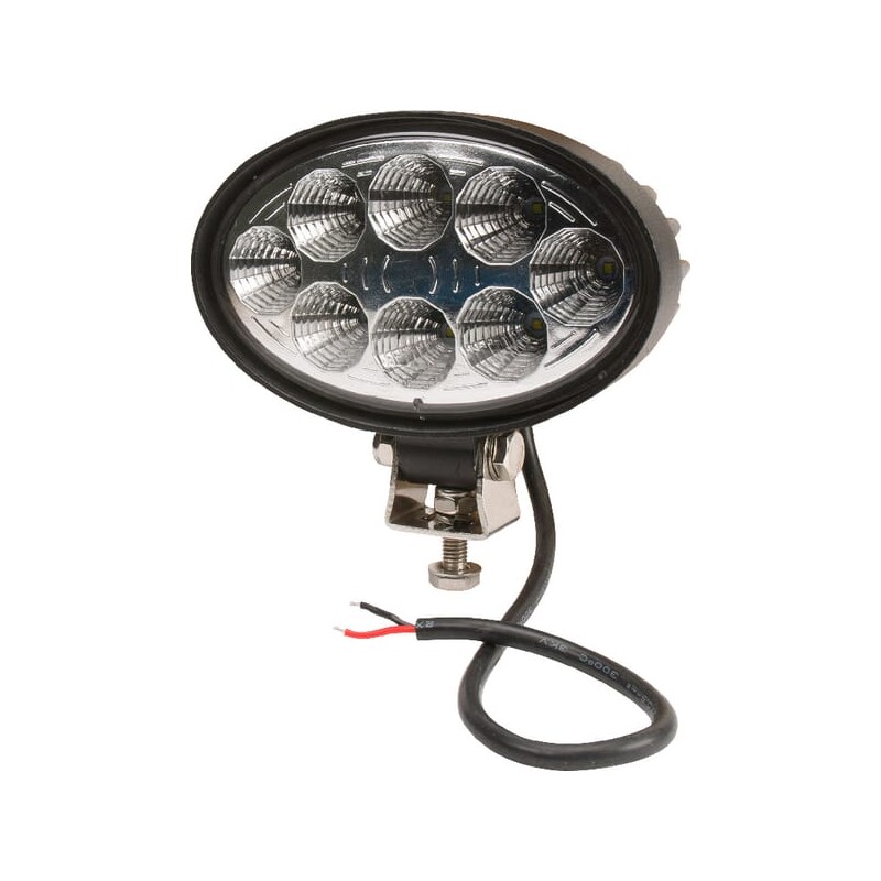 Lampă de lucru LED 24W 2240lm ovală 10/30V 141,5x64,5x90mm tip flood 8 LED-uri Kramp