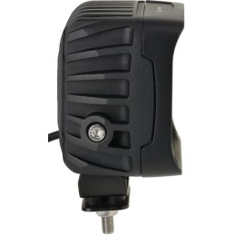 Lampă de lucru LED, 45W, 4050lm, pătrat, 12/24V, albastru, 126x151x95mm mufă Deutsch, spot, 9 LED-uri