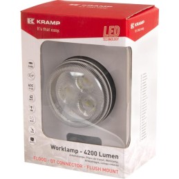 Lampă de lucru LED 42W 4200lm rotundă Kramp