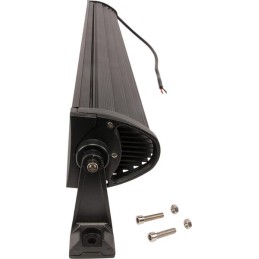 Bară lumini de lucru LED 180W 15300lm dreptunghiulară 12/24V albă 810,6x79,5mm cablu combo 60 LED-uri Kramp