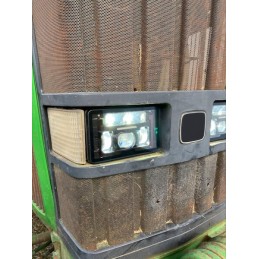 Far LED 23/45W, dreptunghiular, 12-24V, 168x107x82mm, fază lungă