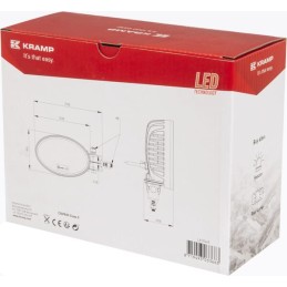 Lampă de lucru cu LED 24W 2240lm ovală flux Kramp