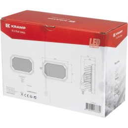 Lampă de lucru LED 42W 2800lm dreptunghiulară flux Kramp