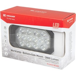 Lampă de lucru LED 42W 2800lm dreptunghiulară flux Kramp
