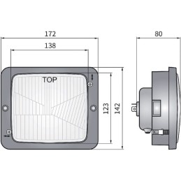 Unitate lampă frontală H4