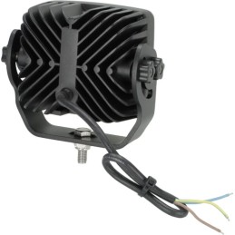 Lampă de lucru LED 70W 6000lm pătrată 10/45V albă 120x110x72mm încălzită cu senzor flood - fascicul larg 4 LED-uri Kramp