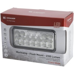 Lampă de lucru LED 54W 4100lm dreptunghiulară flux Kramp