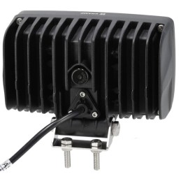 Lampă de lucru LED, 40W, 5600lm, dreptunghiulară, 12/24V, alb, 157x117x76.3mm, Flood, 12 LED-uri