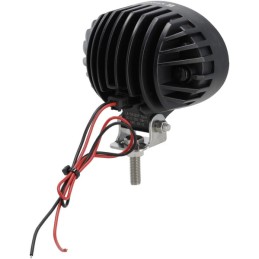 Lampă de lucru LED, 65V, 5880lm, oval, 10/30V, 166x148x95mm, mufă Deutsch, Spot, 13 LED-uri