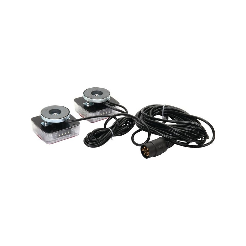 Set lămpi magnetice LED 12V cablu 7,5m
