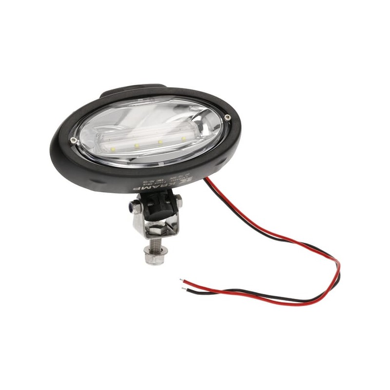Lampă de lucru LED, 40W, 3500lm, oval, 12-24V,190x107x63mm, flux larg