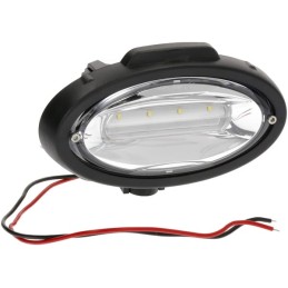 Lampă de lucru LED, 40W, 3500lm, oval, 12-24V,190x107x63mm, flux larg
