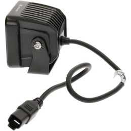 Lampă de lucru indirectă cu LED-uri, 40W, 4800lm, pătrat, 12/24V, alb, 81x82.5x67.5mm mufă Deutsch, flux, 4 LED-uri