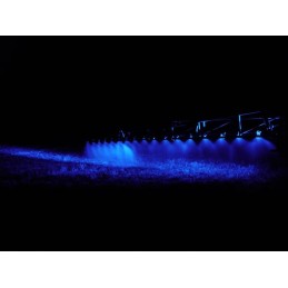 Lampă de lucru LED 27W 500lm albastru cablu Spot/conexiune Deutsch