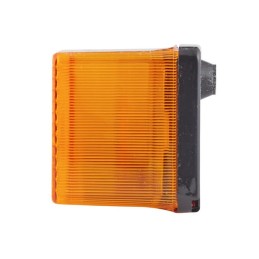 Lampă spate dreapta dreptunghiulară 12/24V roșu/portocaliu cu șurub 158x51x64mm Hella