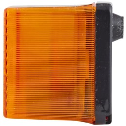 Lampă spate dreapta dreptunghiulară 12/24V roșu/portocaliu cu șurub 158x51x64mm Hella
