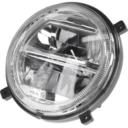LED faruri, 22/21W, rotund, 9-36V, diam. 140mm, fază lungă/fază scurtă, conector H4, pereche, Kramp
