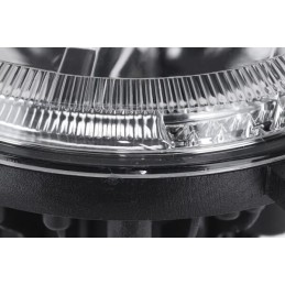 LED faruri, 22/21W, rotund, 9-36V, diam. 140mm, fază lungă/fază scurtă, conector H4, pereche, Kramp