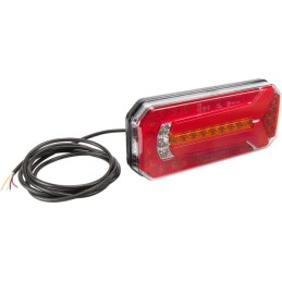 Lampă spate multifuncțională LED dreptunghiulară 12-24V 236x104x61,5mm Kramp