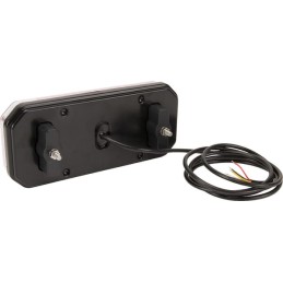 Lampă spate multifuncțională LED dreptunghiulară 12-24V 236x104x61,5mm Kramp