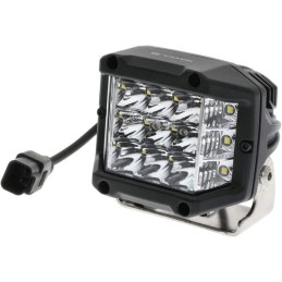 Lampă de lucru LED, 22.5W, 2850lm, pătrat, 10/30V, 89x73x97mm, mufă Deutsch, Kramp